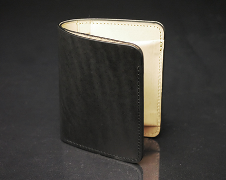 waterOil Cordovan Compact wallet